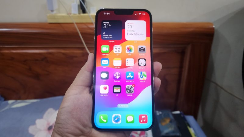 iPhone 13 Pro Max 128GB quốc tế, zin all, pin 89%
